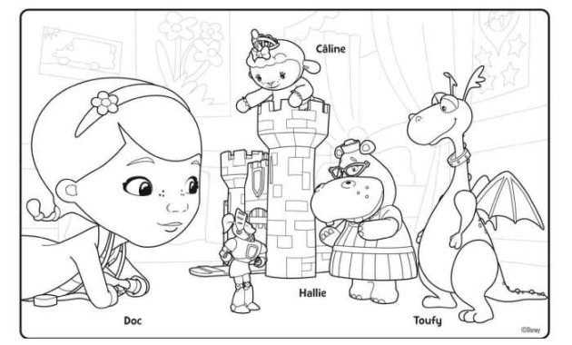 Doc McStuffins Coloring Book A Comprehensive Overview