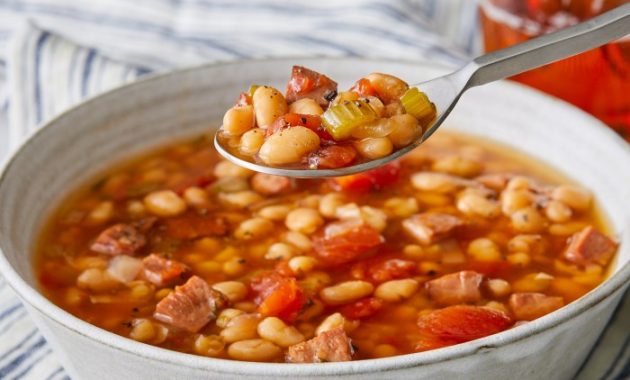 Black bean soup recipe with ham