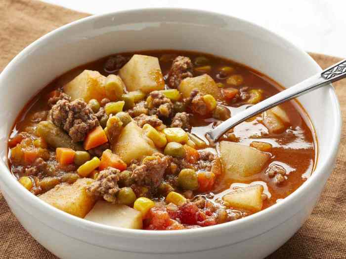 Best ground beef soup recipes