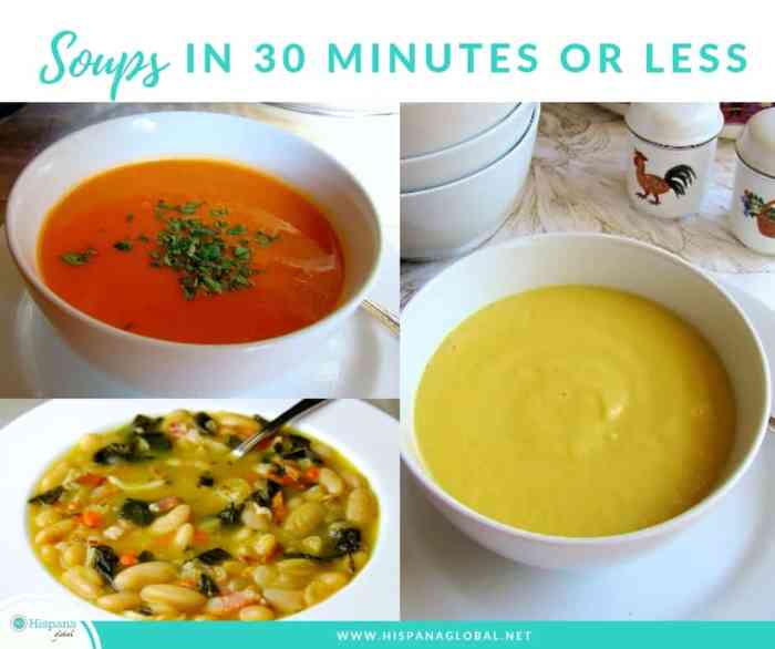 30 minute soup recipes