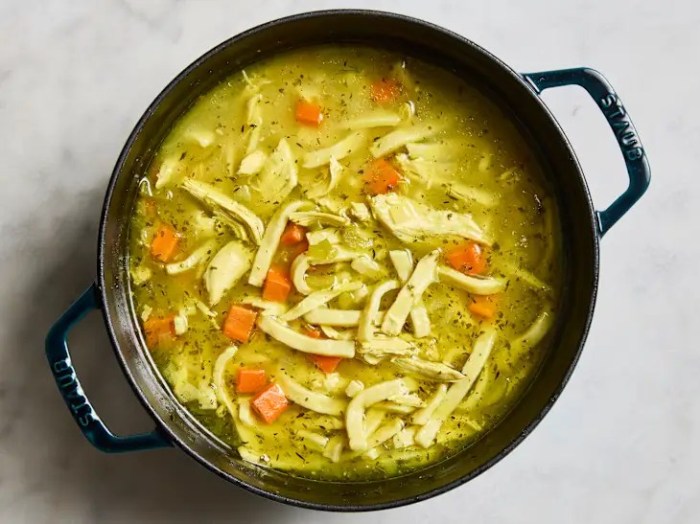 Chicken noodle soup with cream of chicken recipe