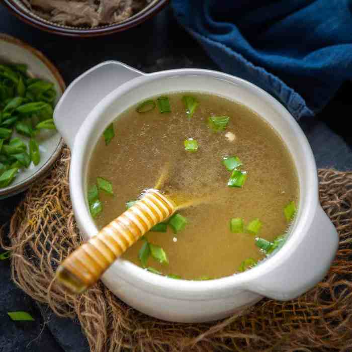 Soup when sick recipe