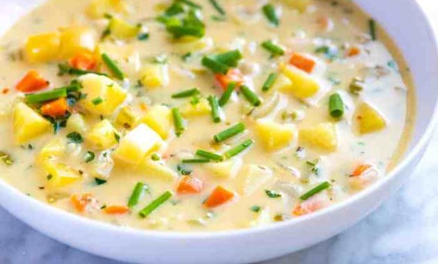 Vegetarian Potato Soup Recipes A Culinary Guide