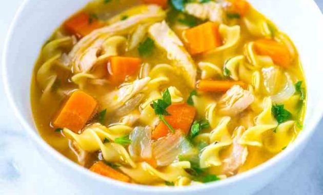 Chicken Noodle Soup with Cream of Chicken Recipe