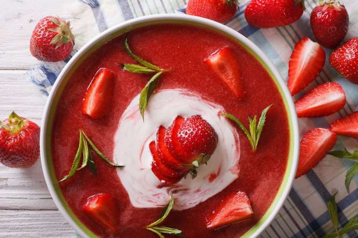 Soup strawberry disney recipe inspired