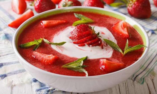 Strawberry soup recipes