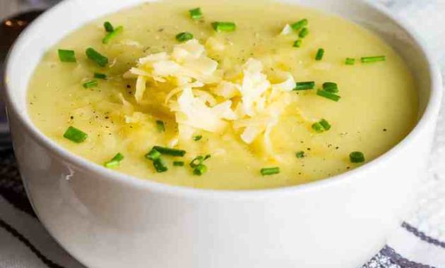 Simple potato leek soup recipe