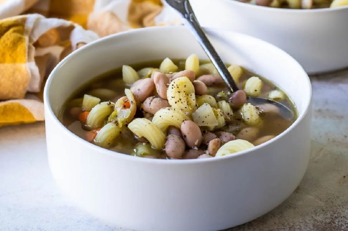 Bean and pasta soup recipes