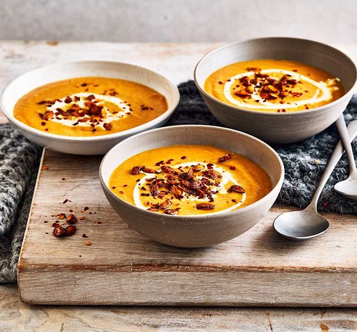 Spicy pumpkin soup recipe