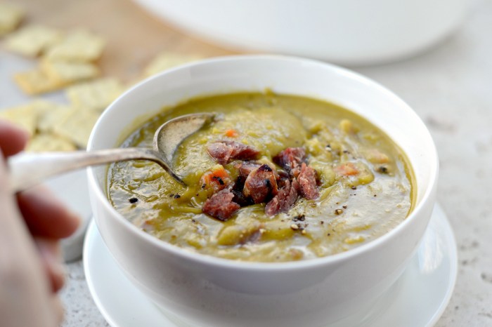 Best ham and split pea soup recipe