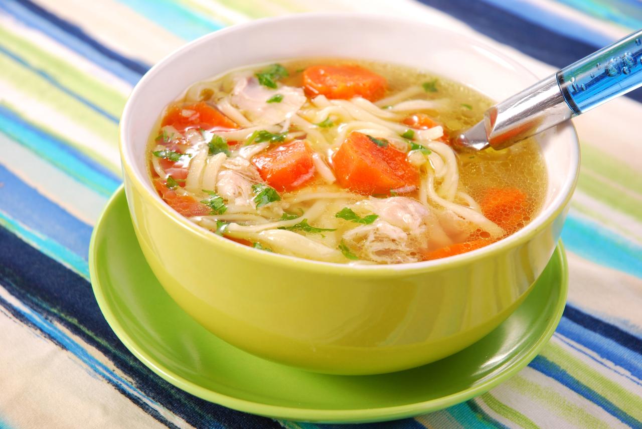 Soup when sick recipe