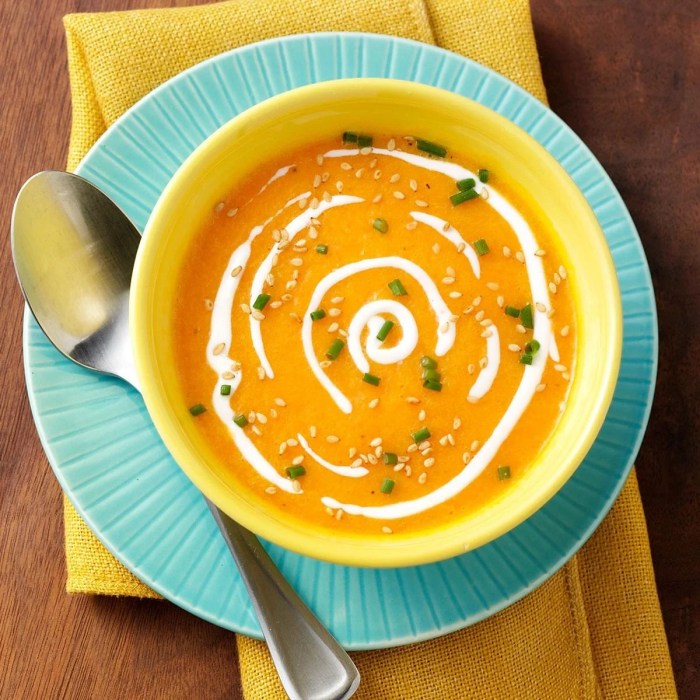 Autumn harvest soup recipe