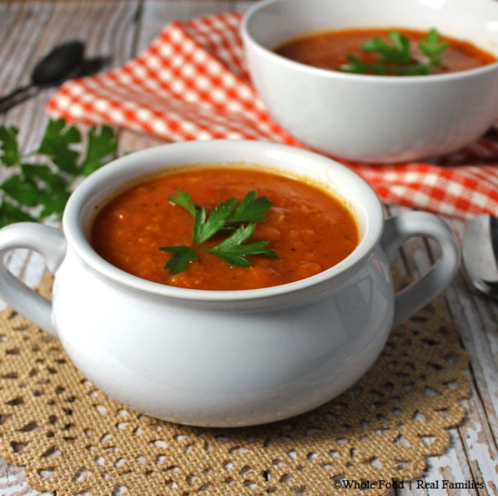 Delicious tomato soup recipe