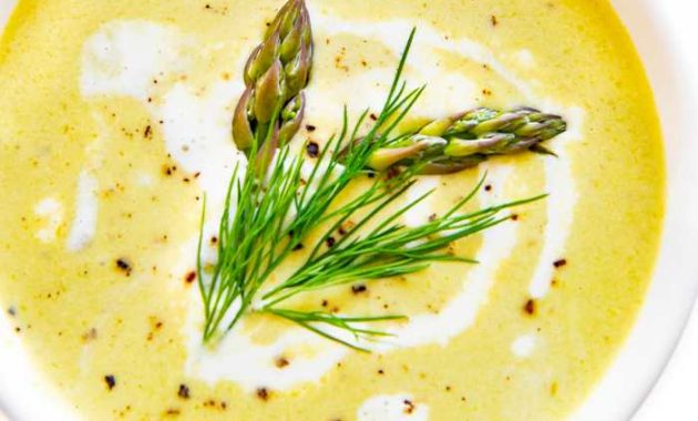 Simple asparagus soup recipe