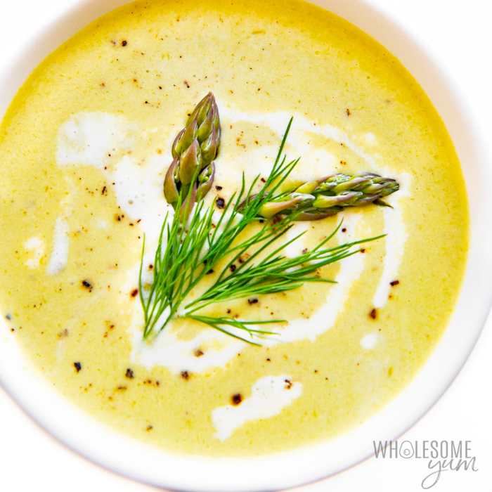 Simple asparagus soup recipe